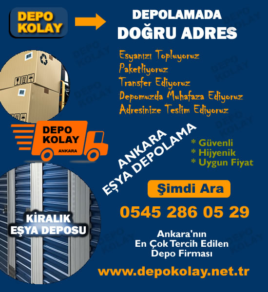 Ankara Eşya Depolama