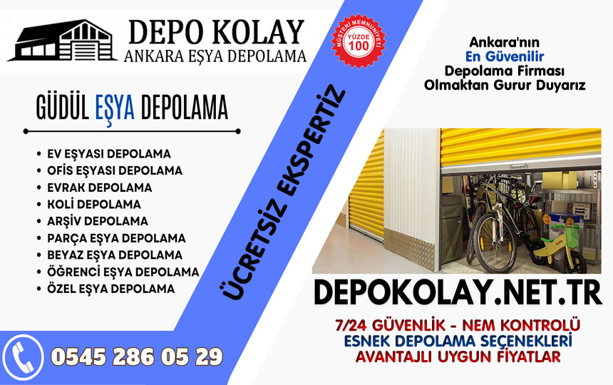 Güdül Eşya Depolama Servisi