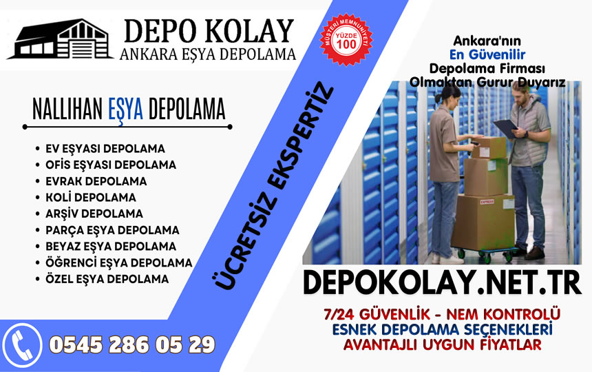 Nallıhan Eşya Depolama
