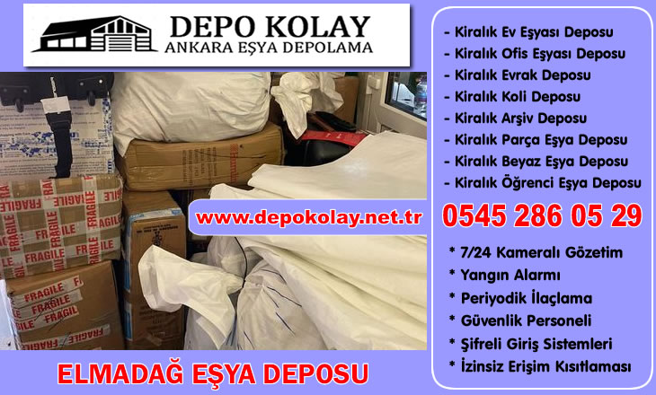 Elmadağ Kiralık Eşya Deposu