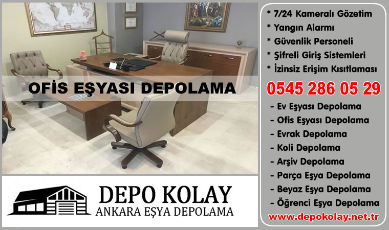 Ofis Eşyası Depolama